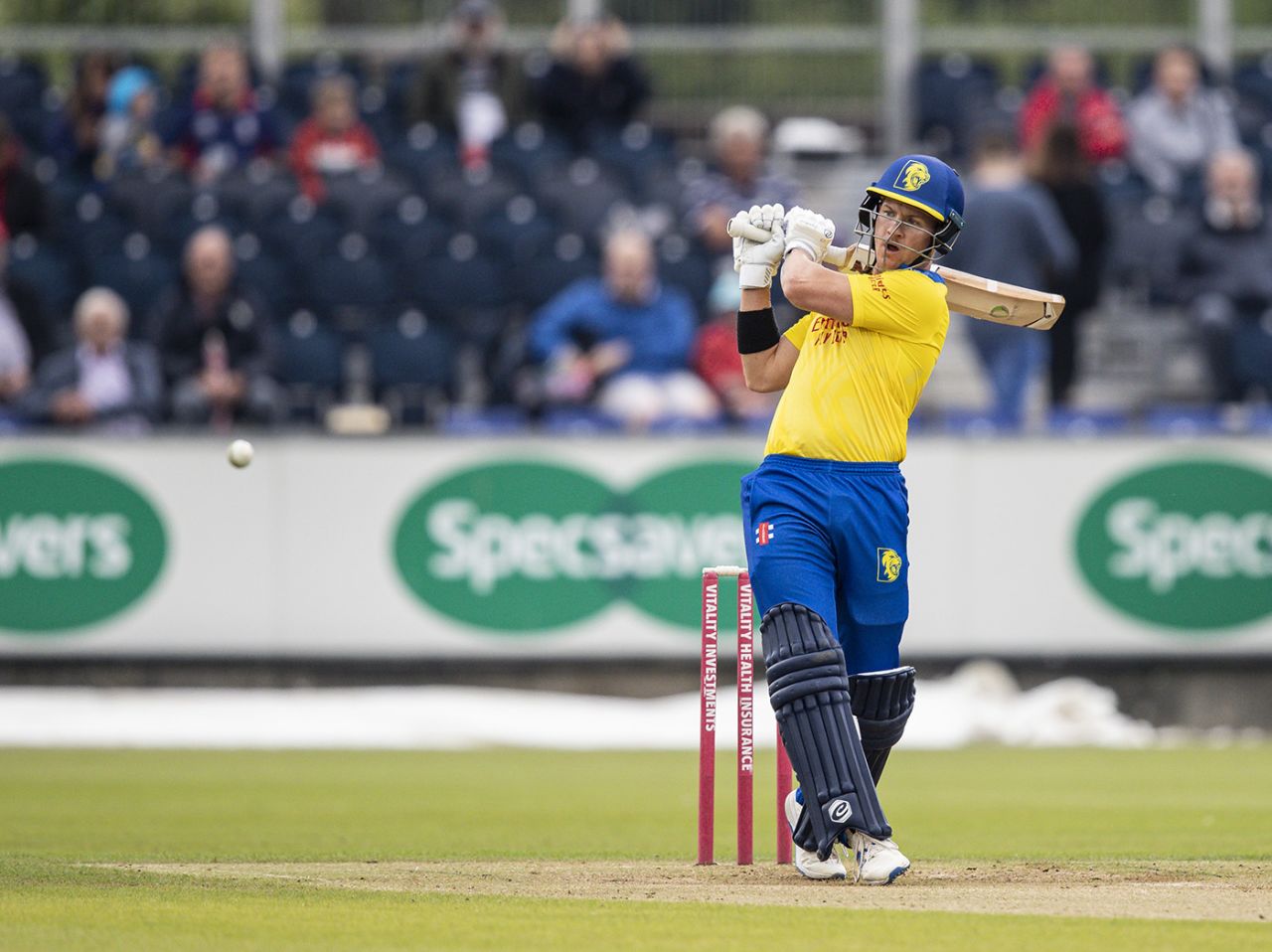 D'Arcy Short swats to leg, Durham v Northamptonshire, Vitality Blast, North Group, Chester-le-Street, July 19, 2019