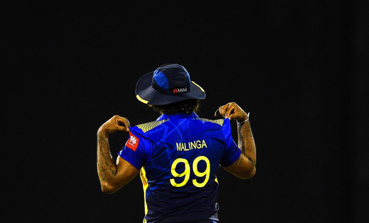 Lasith Malinga during his final ODI appearance, Sri Lanka v Bangladesh, 1st ODI, R Premadasa Stadium, July 26, 2019
