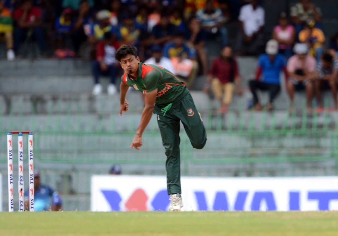 Taijul Islam was economical in his 10 overs, Sri Lanka v Bangladesh, 3rd ODI, Colombo, July 31, 2019