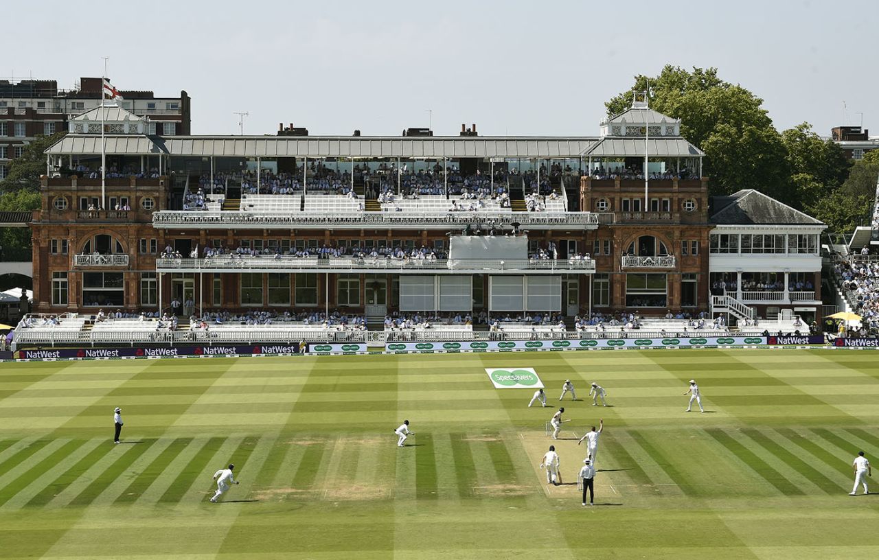 The ICC hopes to stage the inaugural World Test Championship final at Lord's, England v Ireland, Only Test, 2nd day, July 25, 2019