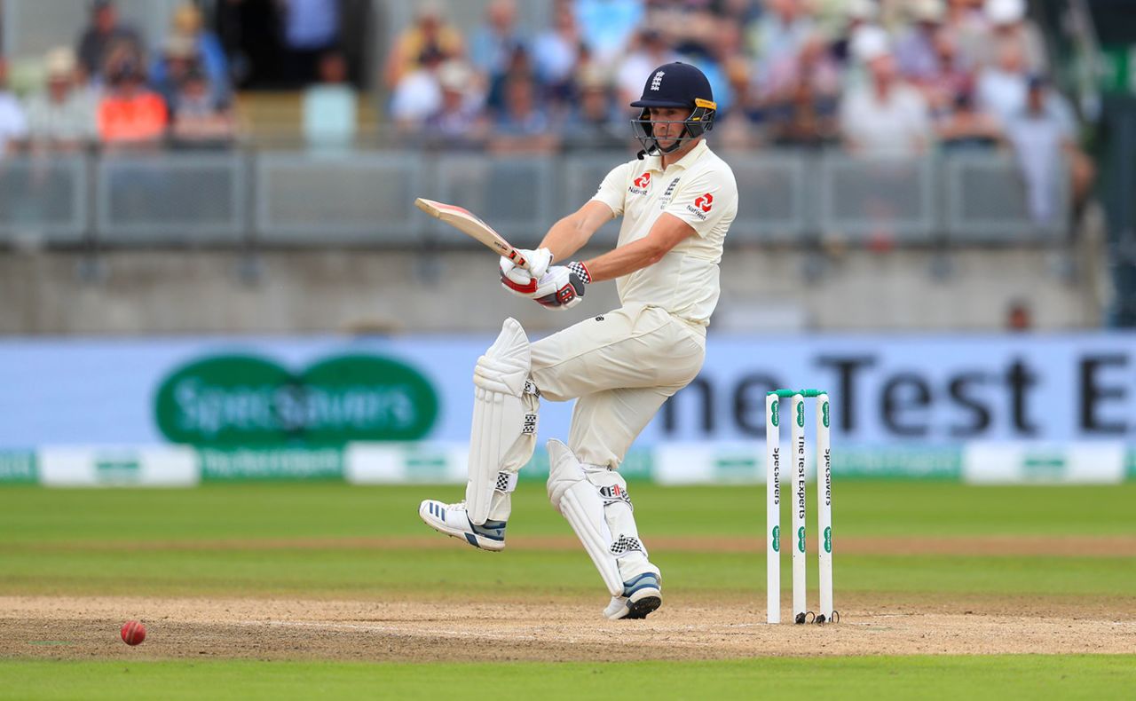Chris Woakes pulls through the leg side, England v Australia, 1st Ashes Test, Edgbaston, 3rd day, August 3, 2019