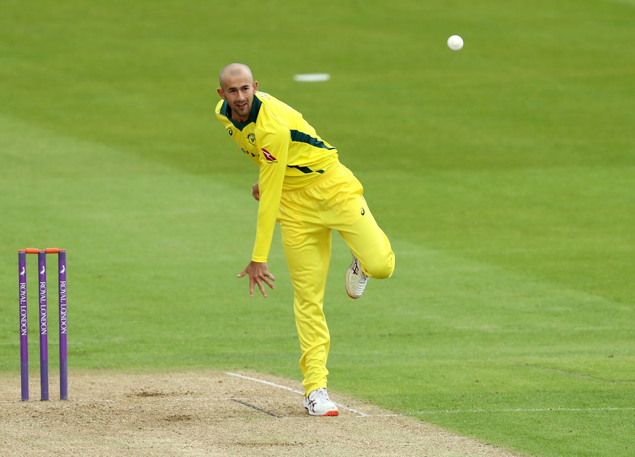 Ashton Agar bowls for Australia A, Northamptonshire v Australia A, Tour match, Wantage Road, June 20, 2019