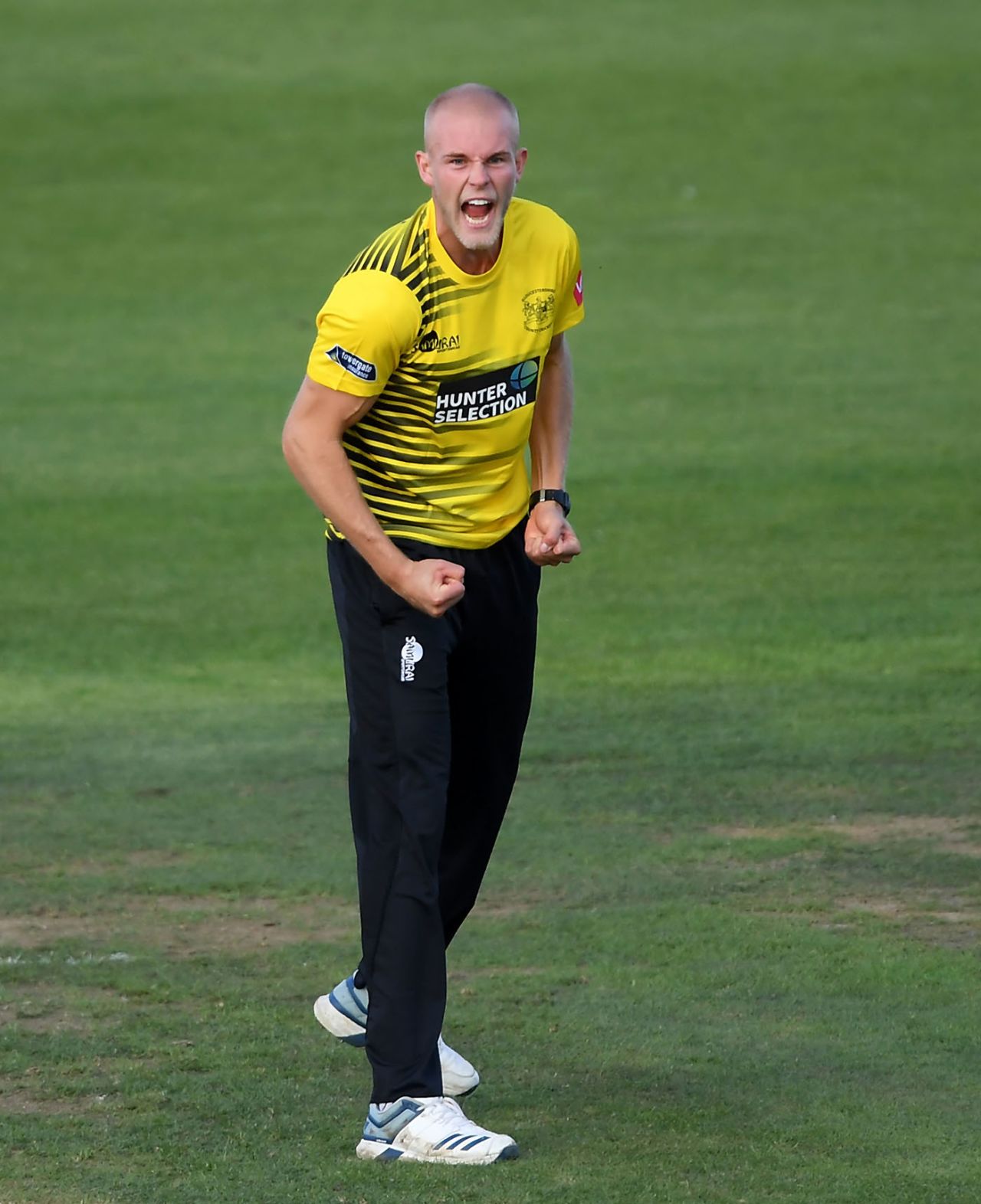 Zak Chappell was fired up, Gloucestershire v Hampshire, Bristol, August 13, 2019