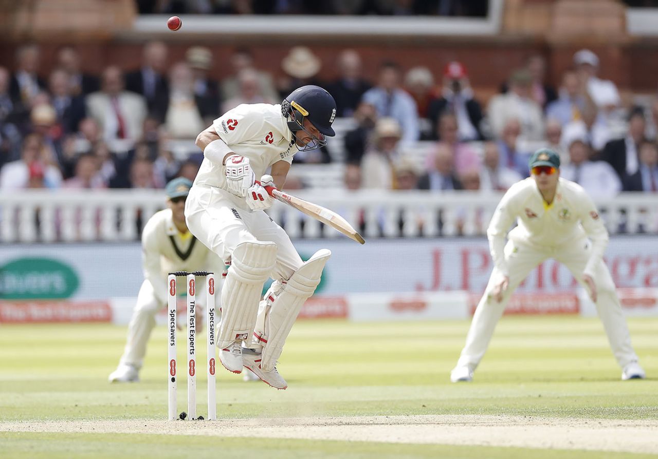Australia peppered Rory Burns and England with short balls after lunch, England v Australia, 2nd Test, Lord's, 2nd day, August 15, 2019