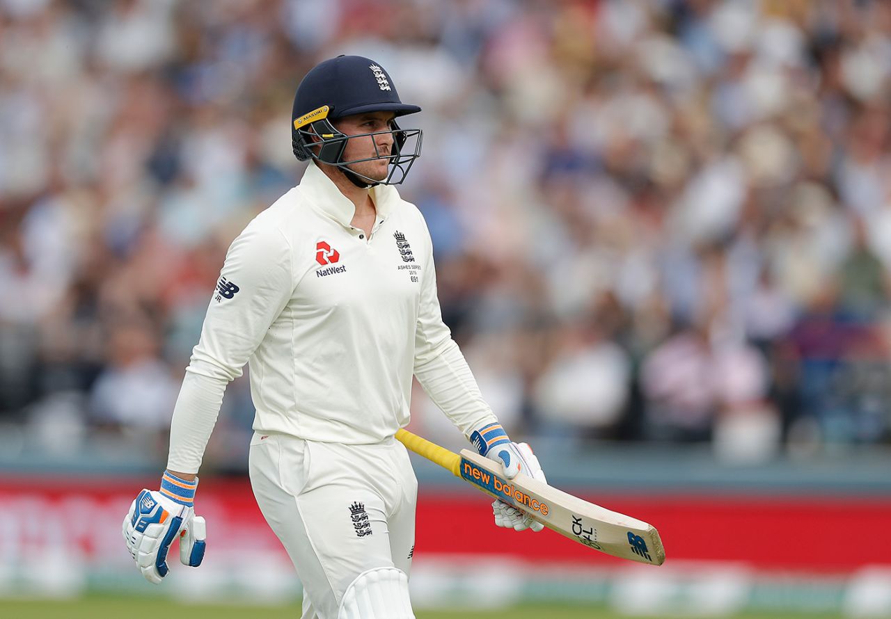 Jason Roy collected another low score, England v Australia, 2nd Test, Lord's, 4th day, August 17, 2019