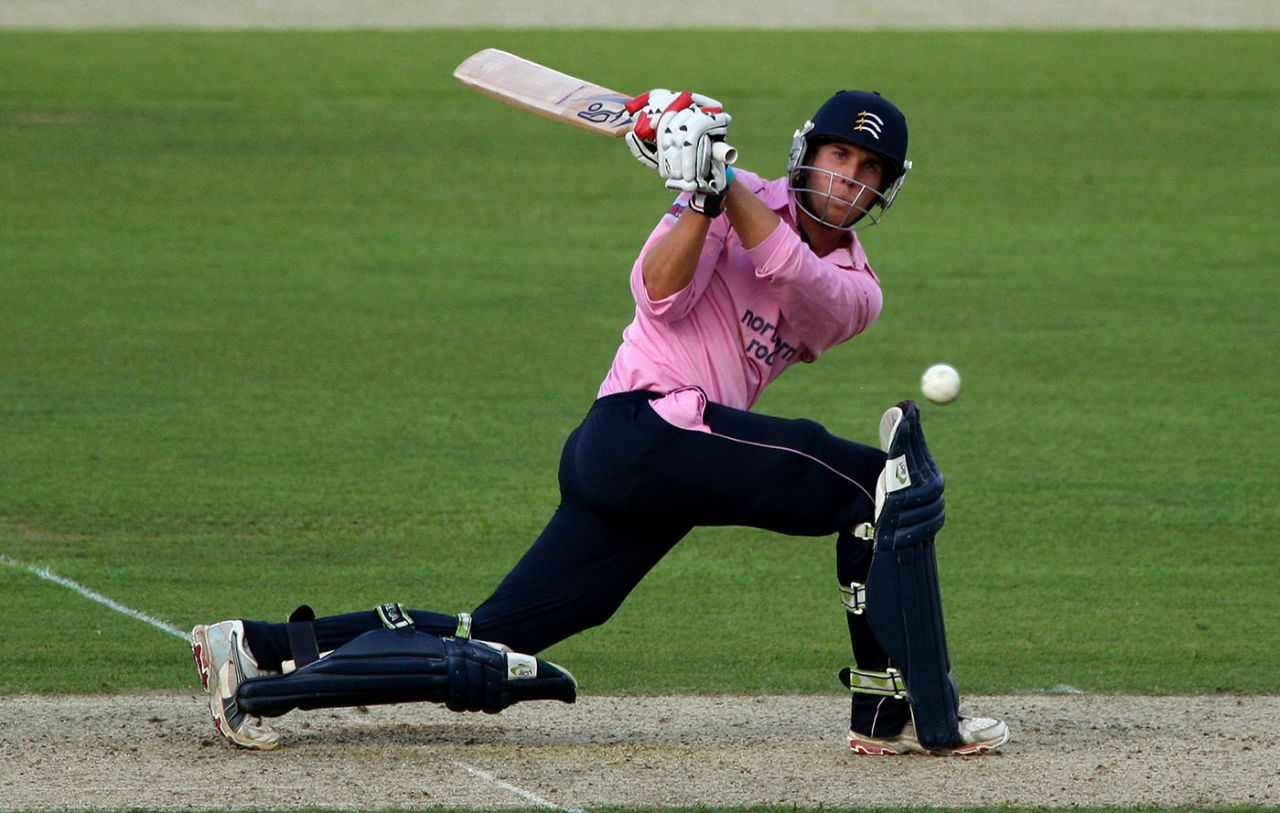 Dawid Malan announced himself with 103 for Middlesex at The Oval in their 2008 quarter-final, Middlesex v Lancashire, The Oval, July 8, 2008