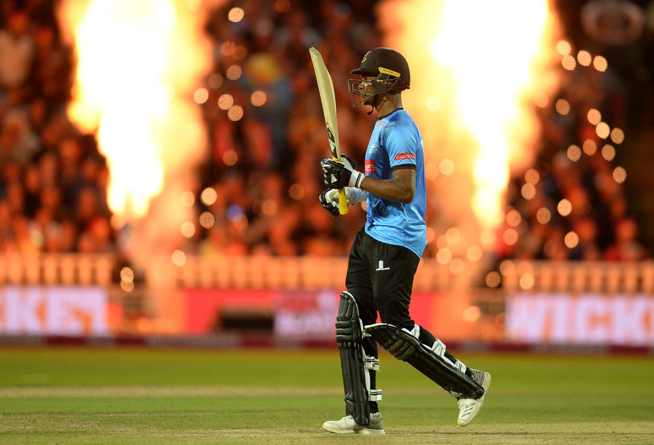 Delray Rawlins has been in red-hot form for Bermuda, Worcestershire v Sussex, T20 Blast, Final, Edgbaston, September 15, 2018