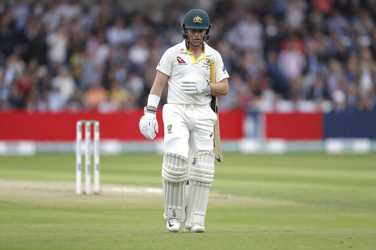 Marcus Harris fell cheaply on his Ashes debut, England v Australia, 3rd Ashes Test, Headingley, 1st day, August 22, 2019