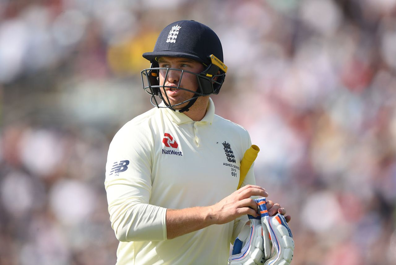 Jason Roy fell early after a loose drive, England v Australia, 3rd Ashes Test, Headingley, August 23, 2019