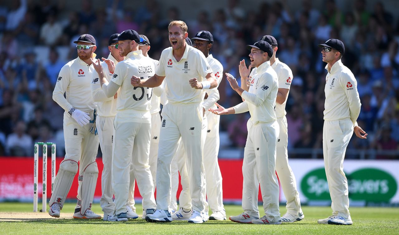 Stuart Broad removed David Warner for the fourth time in the series, England v Australia, 3rd Ashes Test, Headingley, August 23, 2019