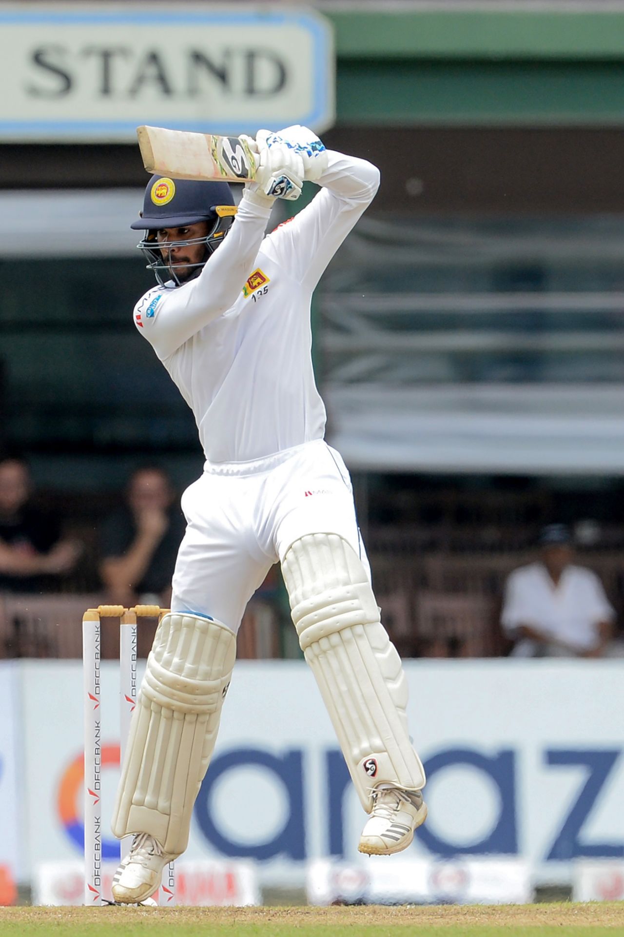 Dhananjaya de Silva struck a hundred under pressure, Sri Lanka v New Zealand, 2nd Test, Colombo (PSS), Day 3, August 24, 2019