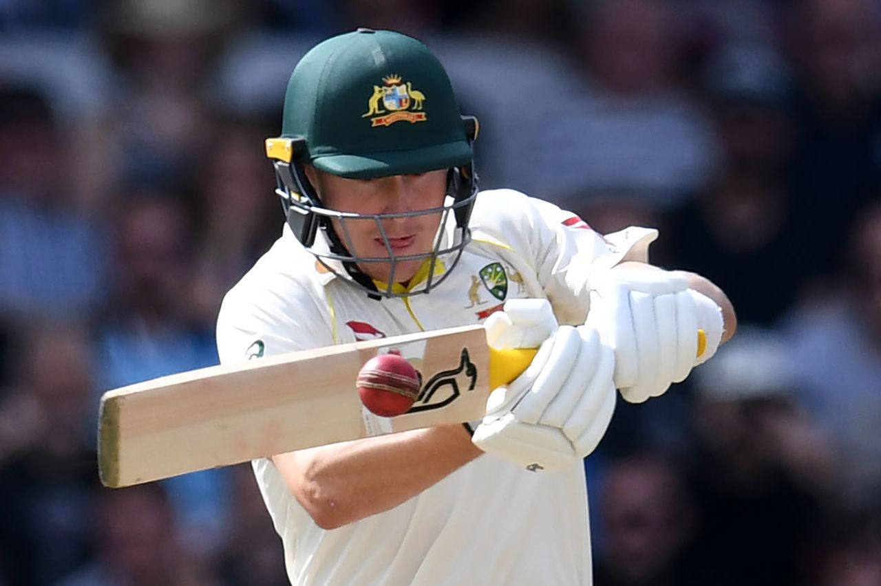 Marnus Labuschagne plays a shot, England v Australia, 3rd Ashes Test, Headingley, August 24, 2019
