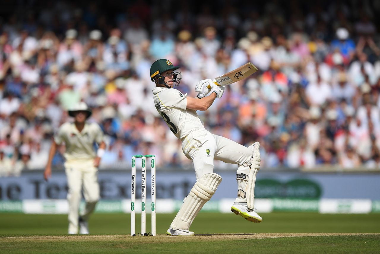 Marnus Labuschagne rocks back to play the ramp, England v Australia, 3rd Ashes Test, Headingley, August 24, 2019