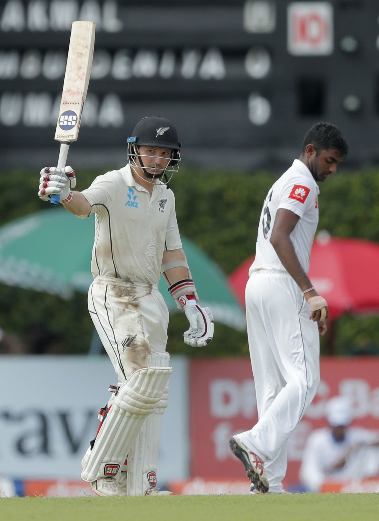 BJ Watling brings up his fifty, Sri Lanka v New Zealand, 2nd Test, Colombo (PSS), Day 4, August 25, 2019