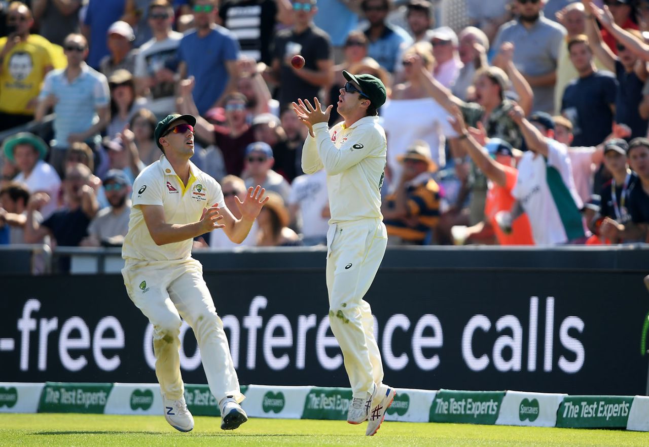 Travis Head took a catch on the boundary to dismiss Jofra Archer, England v Australia, 3rd Ashes Test, Headingley, August 25, 2019