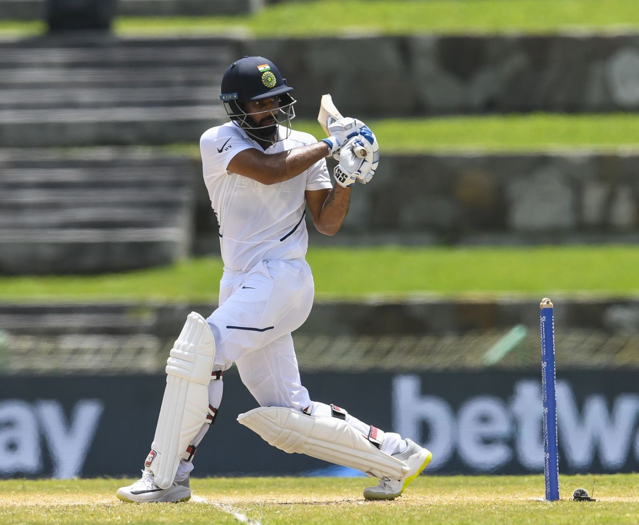Hanuma Vihari made another vital contribution, West Indies v India, 2nd Test, Kingston, 1st day, August 30, 2019