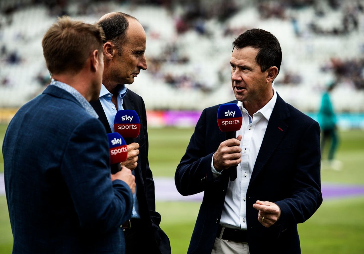 Ricky Ponting, Nasser Hussain and Ian Ward discuss the game, England v Australia, 3rd ODI, Trent Bridge, June 19, 2018