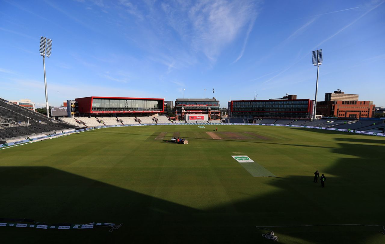Clear skies at Old Trafford ahead of the second day of the fourth Test, England v Australia, 4th Test, The Ashes, Old Trafford, 2nd day, September 5, 2019