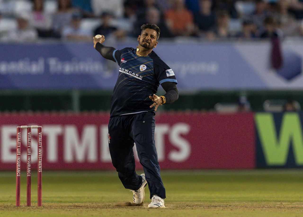 Ravi Rampaul has led the way with the ball for Derbyshire this season
