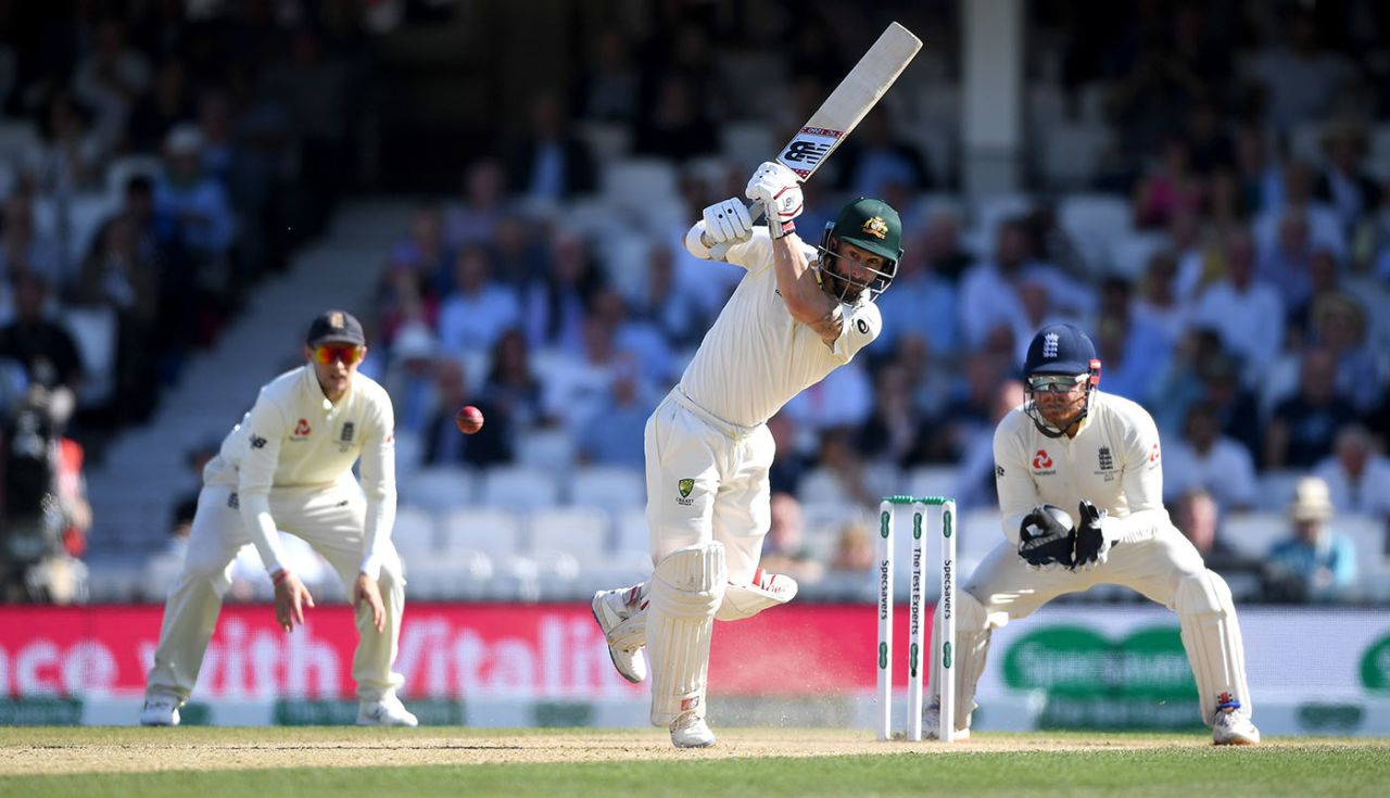 Matthew Wade goes on the attack, England v Australia, 5th Test, The Oval, September 15, 2019