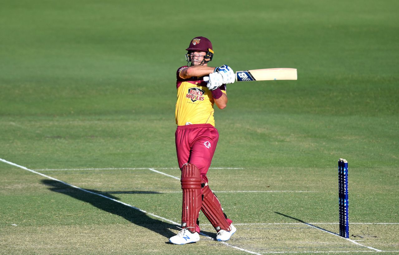 Jack Wildermuth pulls powerfully, Queensland v New South Wales, Marsh Cup, Brisbane, September 22, 2019