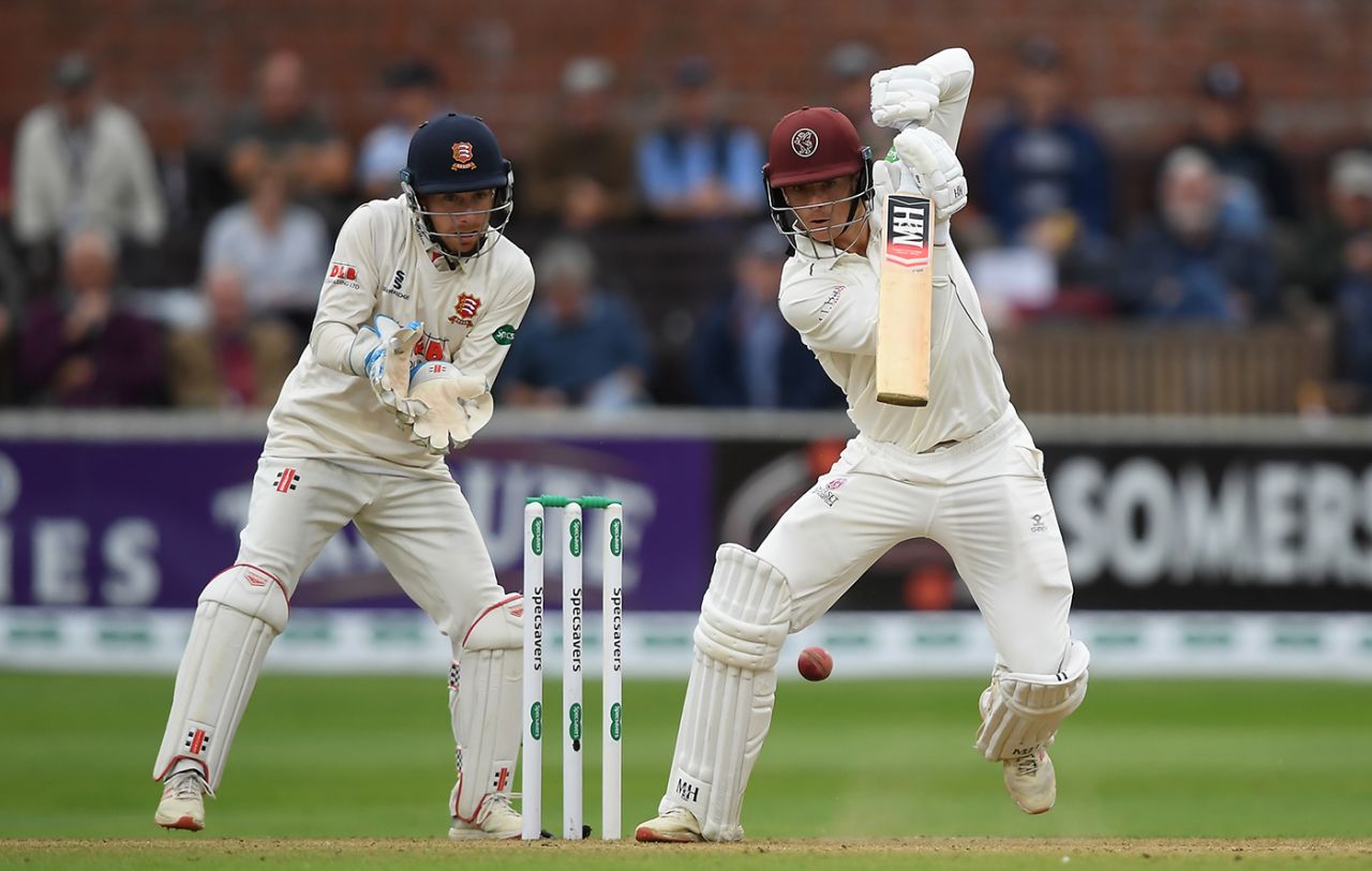 Tom Abell punches off the back foot, Somerset v Essex, County Championship, Division One, Taunton, September 23, 2019