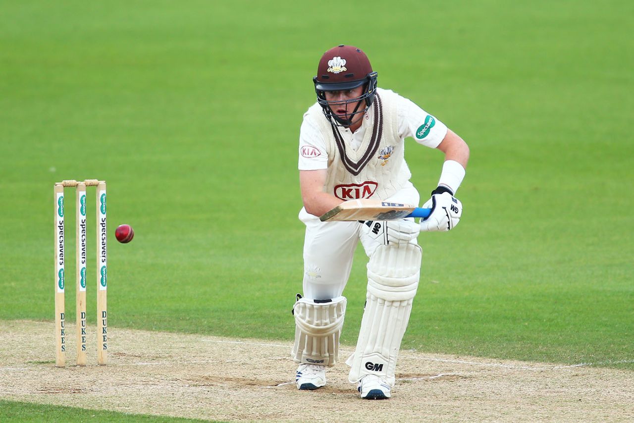 Ollie Pope of Surrey reached his century, County Championship Divsion One, Surrey v Nottinghamshire, The Oval, September 25, 2019