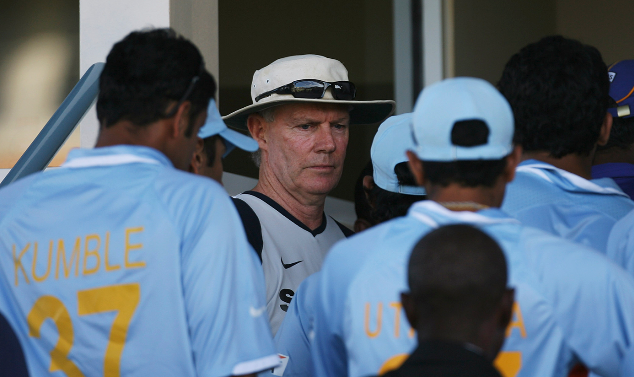 Greg Chappell's time as India coach was not always a happy one, India v Sri Lanka, World Cup, Trinidad, March 23, 2007