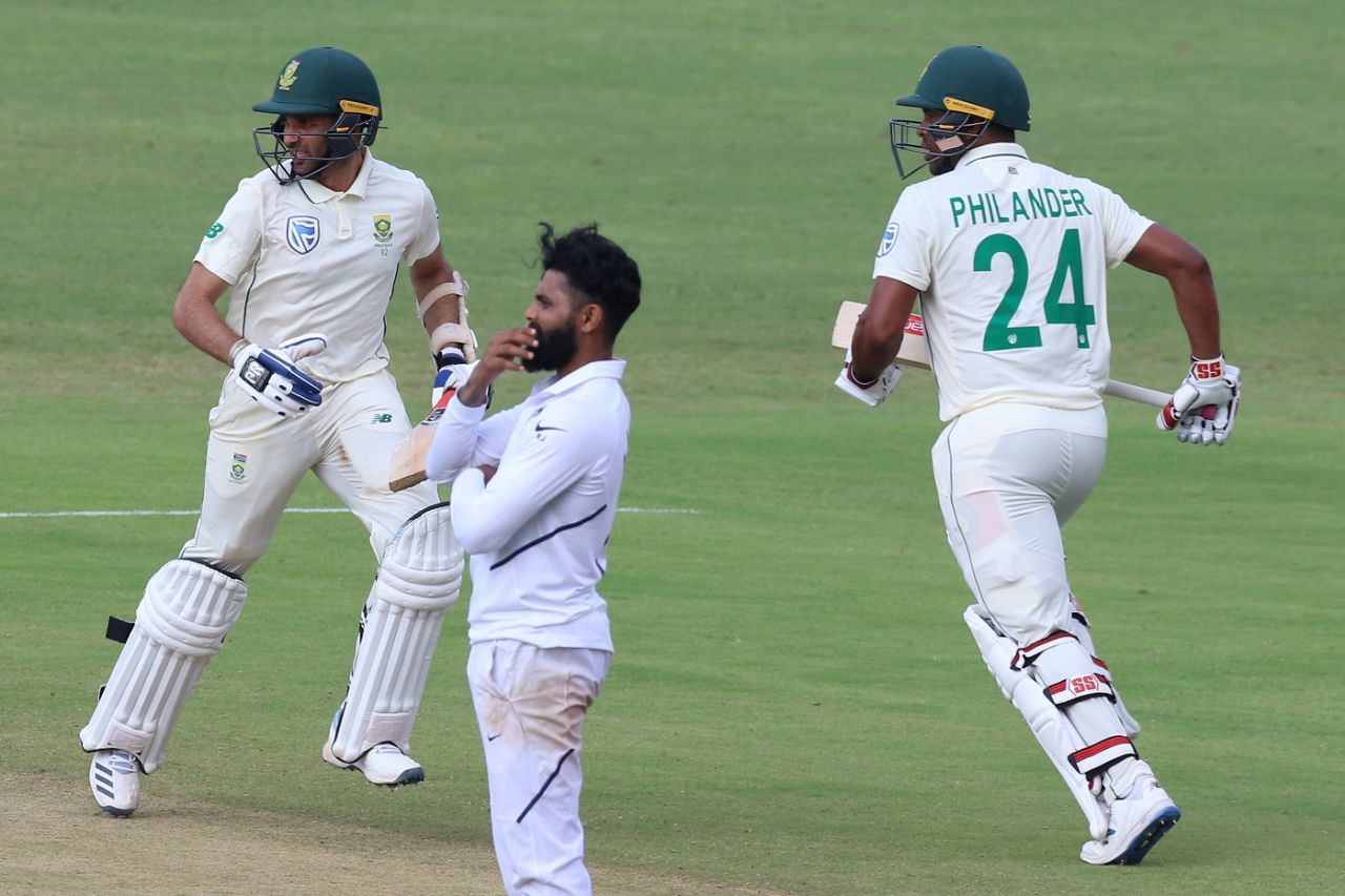 Keshav Maharaj and Vernon Philander forged a century stand  India v South Africa, 2nd Test, Pune, 3rd day, October 12, 2019
