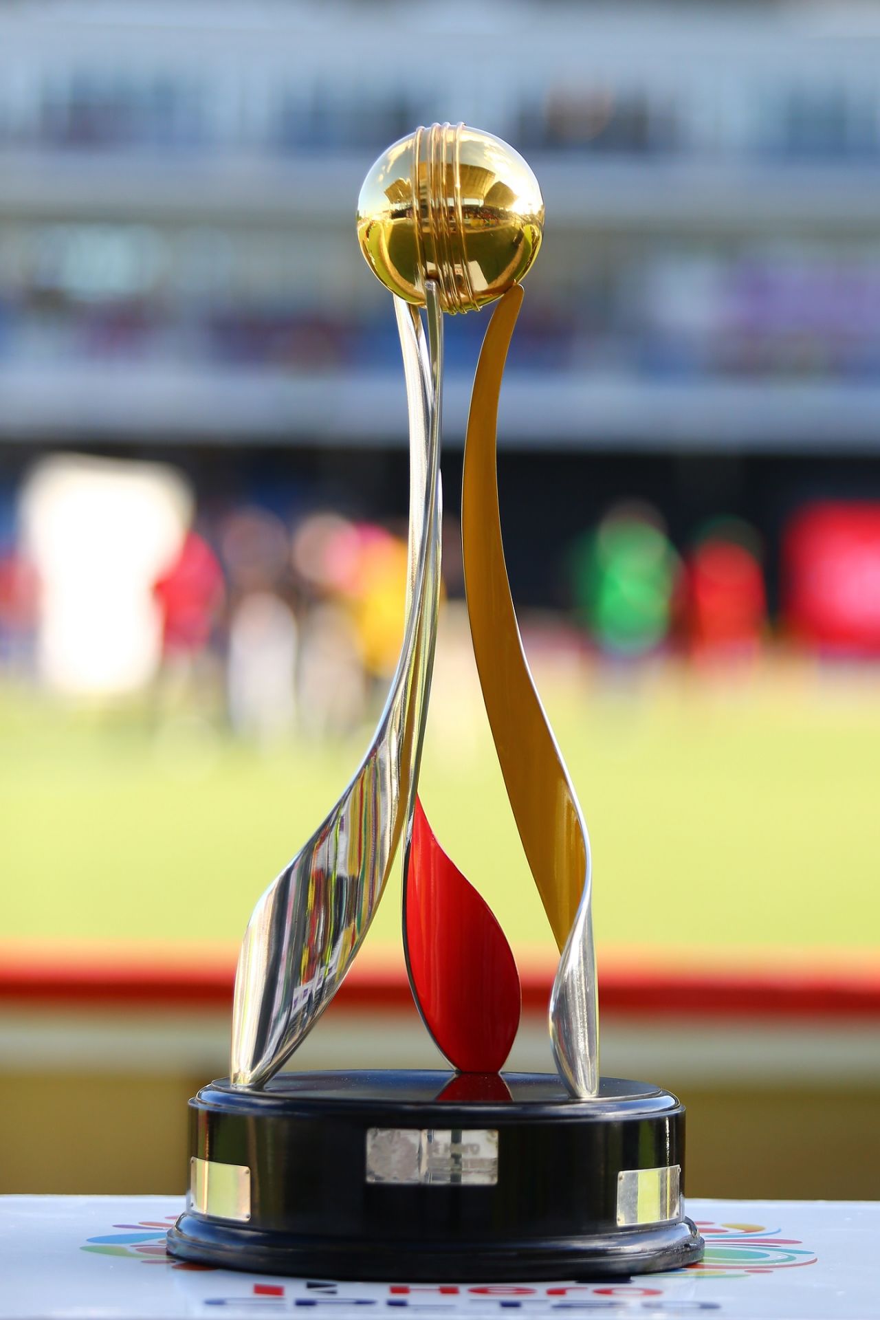 The CPL trophy on display in Trinidad, Guyana Amazon Warriors v Barbados Tridents, CPL 2019 final, Trinidad, October 12, 2019