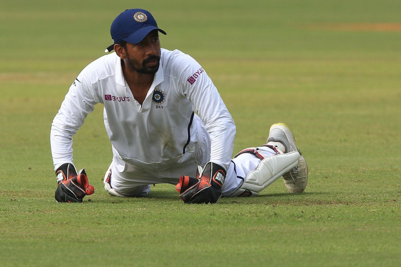 Wriddhiman Saha behind the stumps: acrobatic, safe, alert and able to fly - all at the same time,  India v South Africa, 2nd Test, Pune, 4th day, October 13, 2019