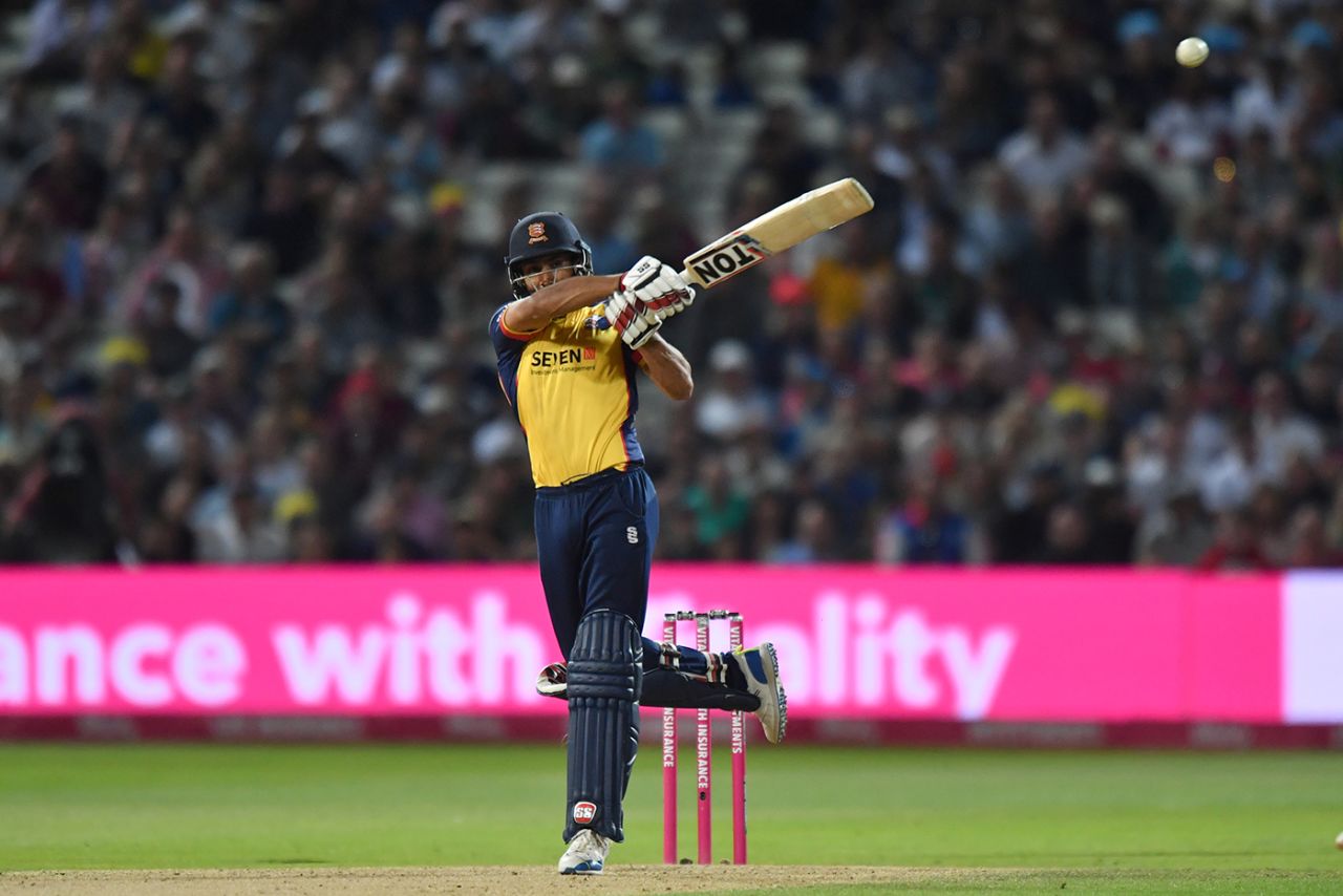 Bopara whacked 219 runs for once out at a strike rate of 175 in Essex's five must-win games on their way to the Blast title, Worcestershire v Essex, Vitality Blast final, Edgbaston, September 21, 2019