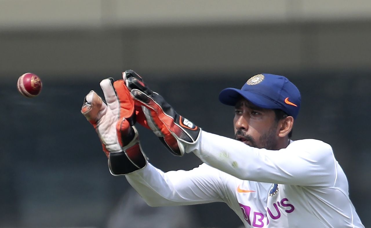 Wriddhiman Saha during a training session, Ranchi, October 18, 2019