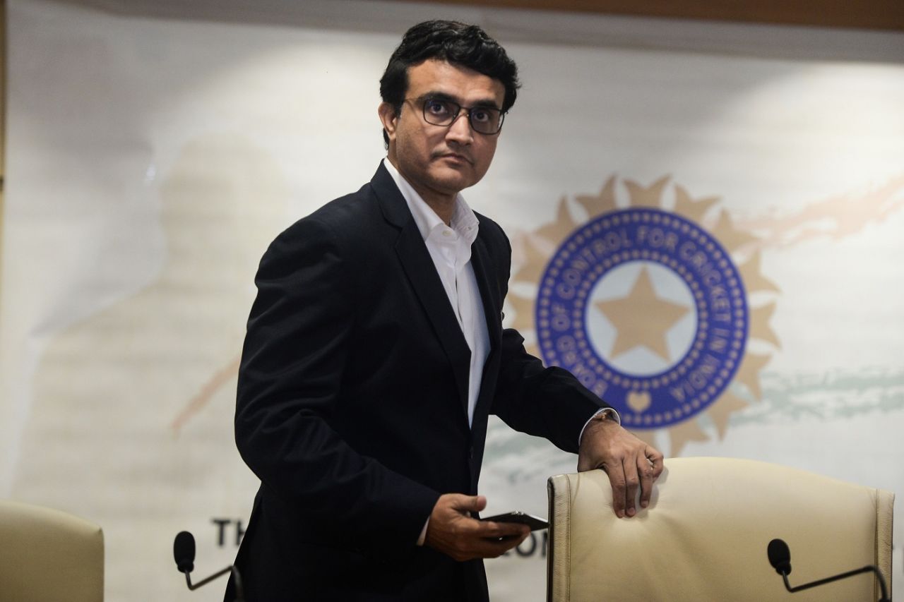 BCCI president Sourav Ganguly arrives for a press conference at the board's headquarters, Mumbai, October 23, 2019