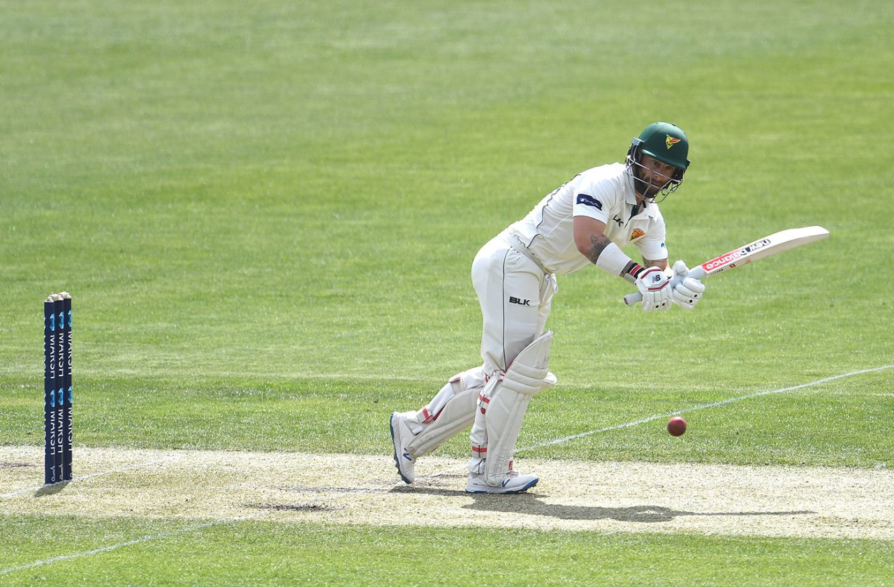 Matthew Wade's 69 set up Tasmania's first-innings lead, Tasmania v Victoria, Sheffield Shield, Hobart, November 1, 2019