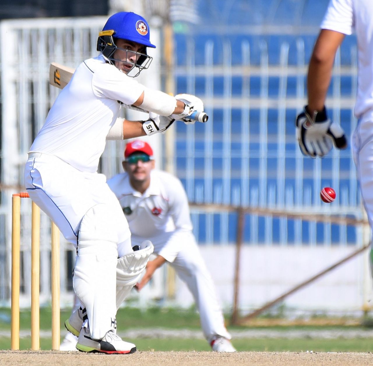 Salman Butt shapes to play a cut, Central Punjab v Northern, Quaid-e-Azam Trophy 2019-20, 1st day, Faisalabad, November 4, 2019