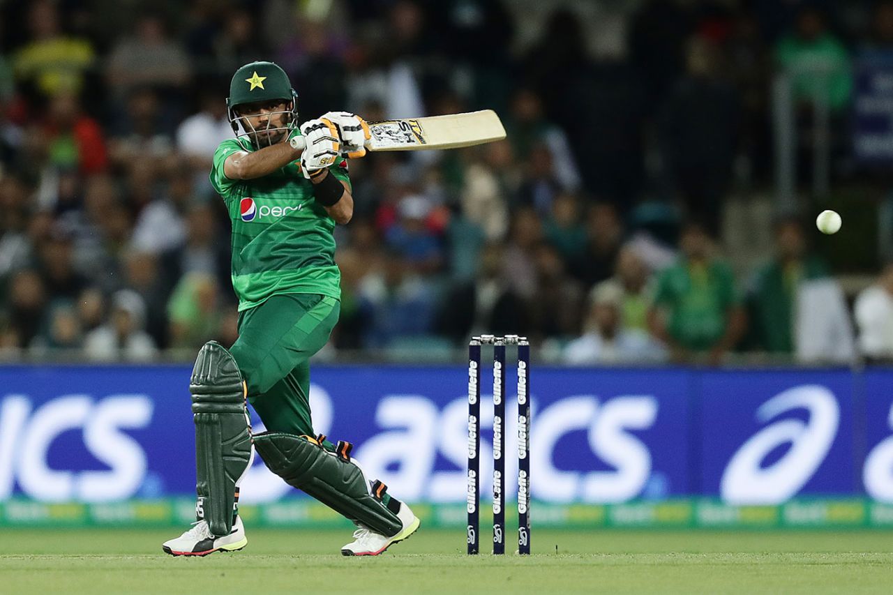 Babar Azam again led Pakistan's batting, Australia v Pakistan, 2nd T20I, Canberra, November 5, 2019