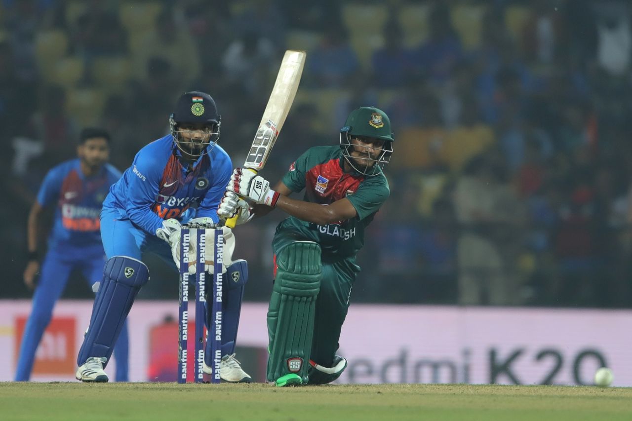 Mohammad Naim showed great composure, India v Bangladesh, 3rd T20I, Nagpur, November 10, 2019