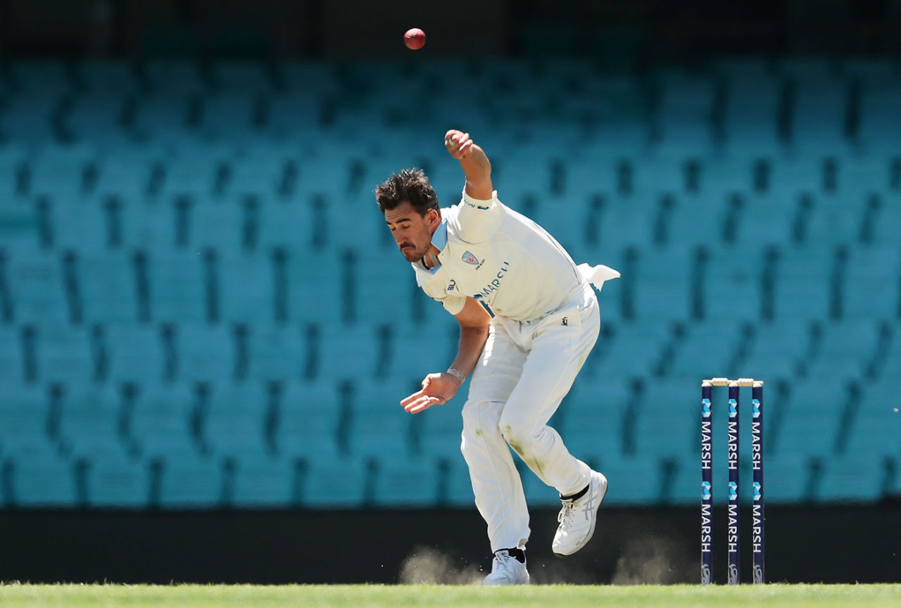 Mitchell Starc was outstanding with reverse swing, New South Wales v Western Australia, Sheffield Shield, Sydney, November 13, 2019