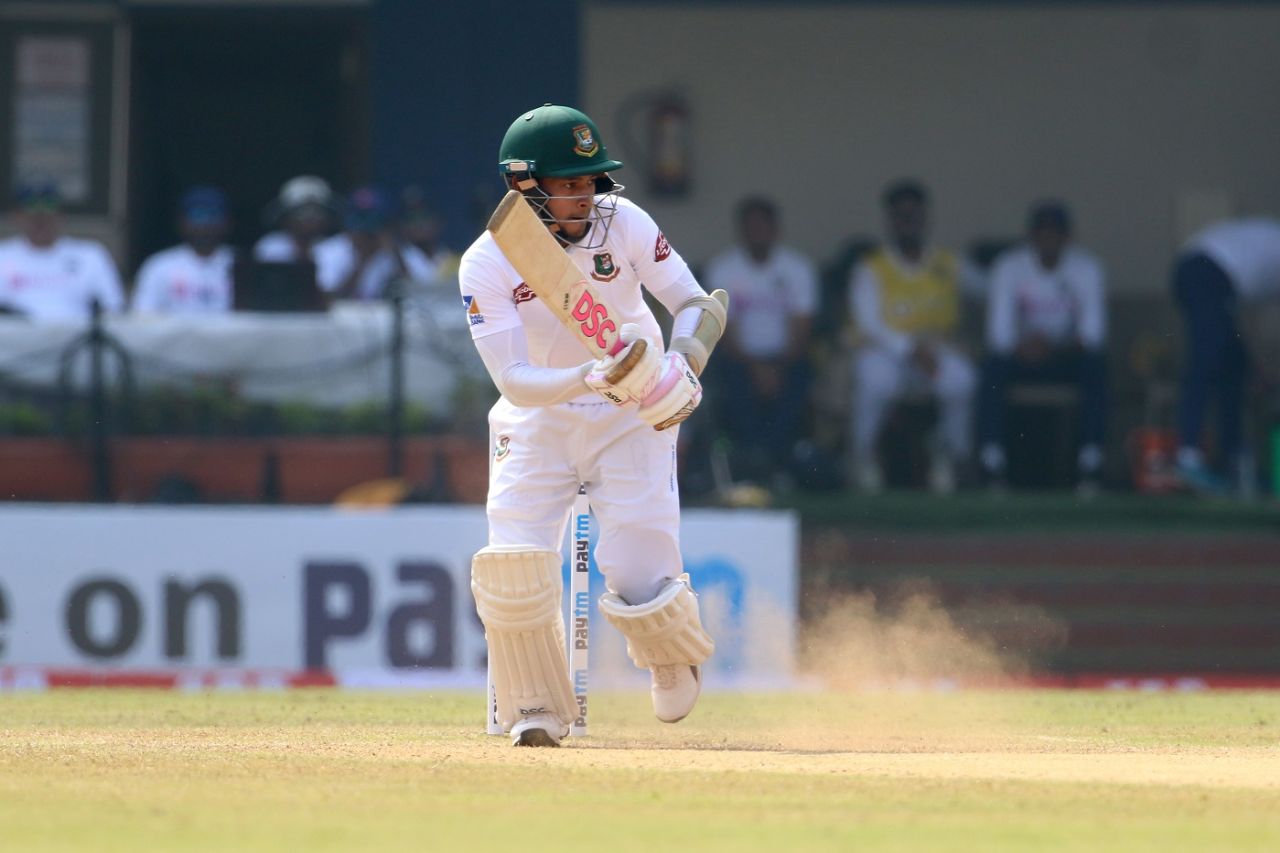 Mushfiqur Rahim flicks one on the leg side, India v Bangladesh, 1st Test, Indore, 3rd day, November 16, 2019