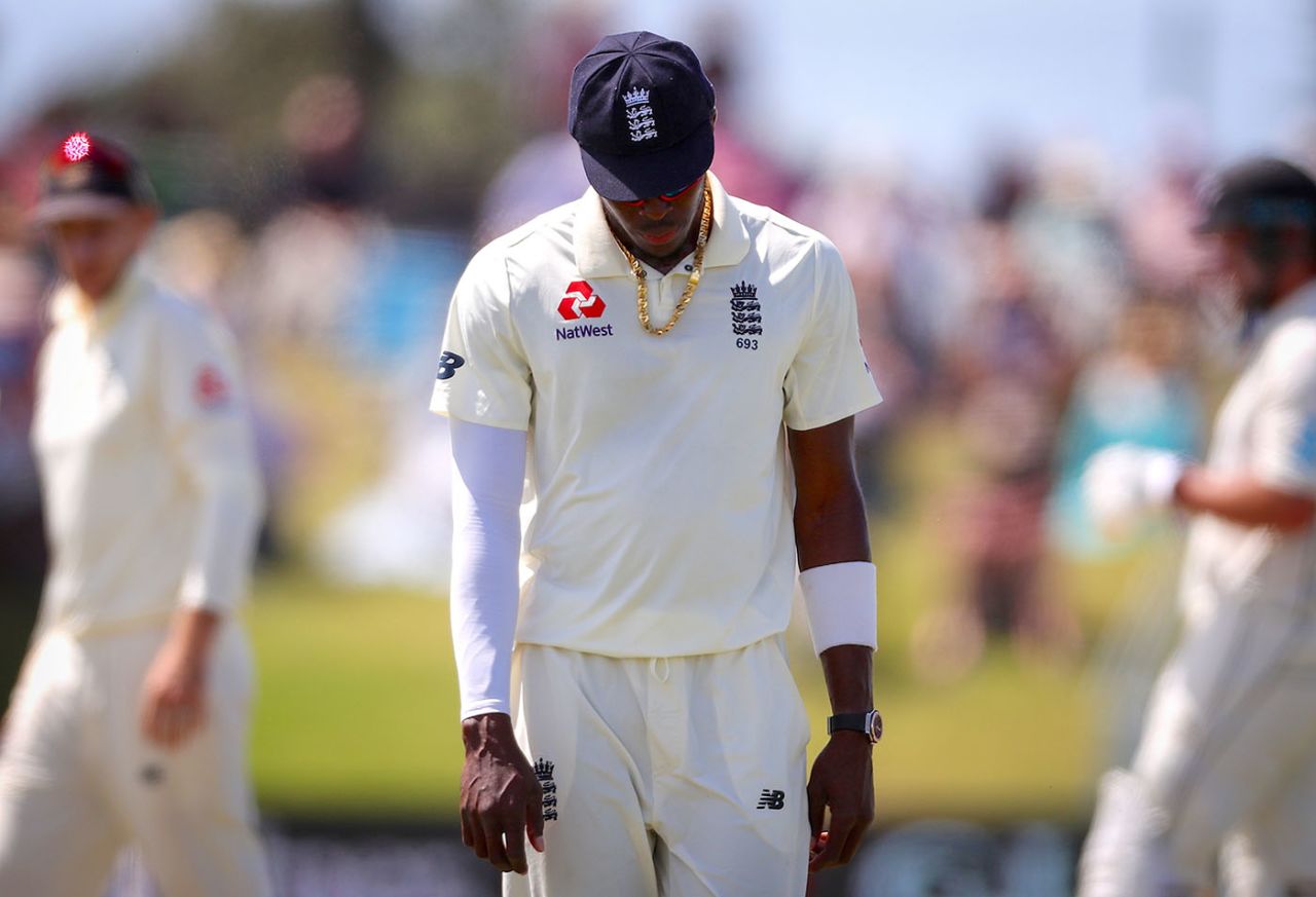 Jofra Archer was not at his best, New Zealand v England, 1st Test, Mount Maunganui, 3rd day, November 23, 2019