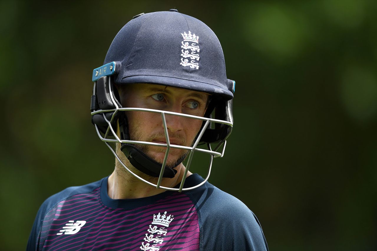 Joe Root goes into the second Test with his role as captain under close scrutiny, England training, Hamilton, Novemer 27, 2019