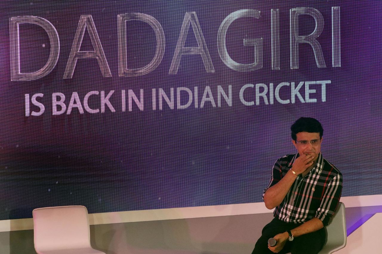 Sourav Ganguly at an event to felicitate him for becoming president of the BCCI, Eden Gardens, October 25, 2019 
