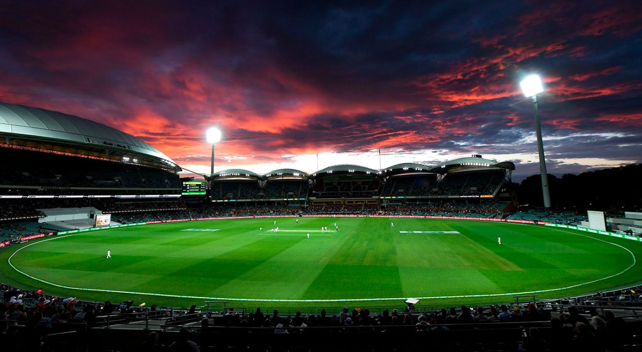 The view across Adelaide Oval, Australia v Pakistan, 2nd Test, Adelaide, 1st day, November 29, 2019