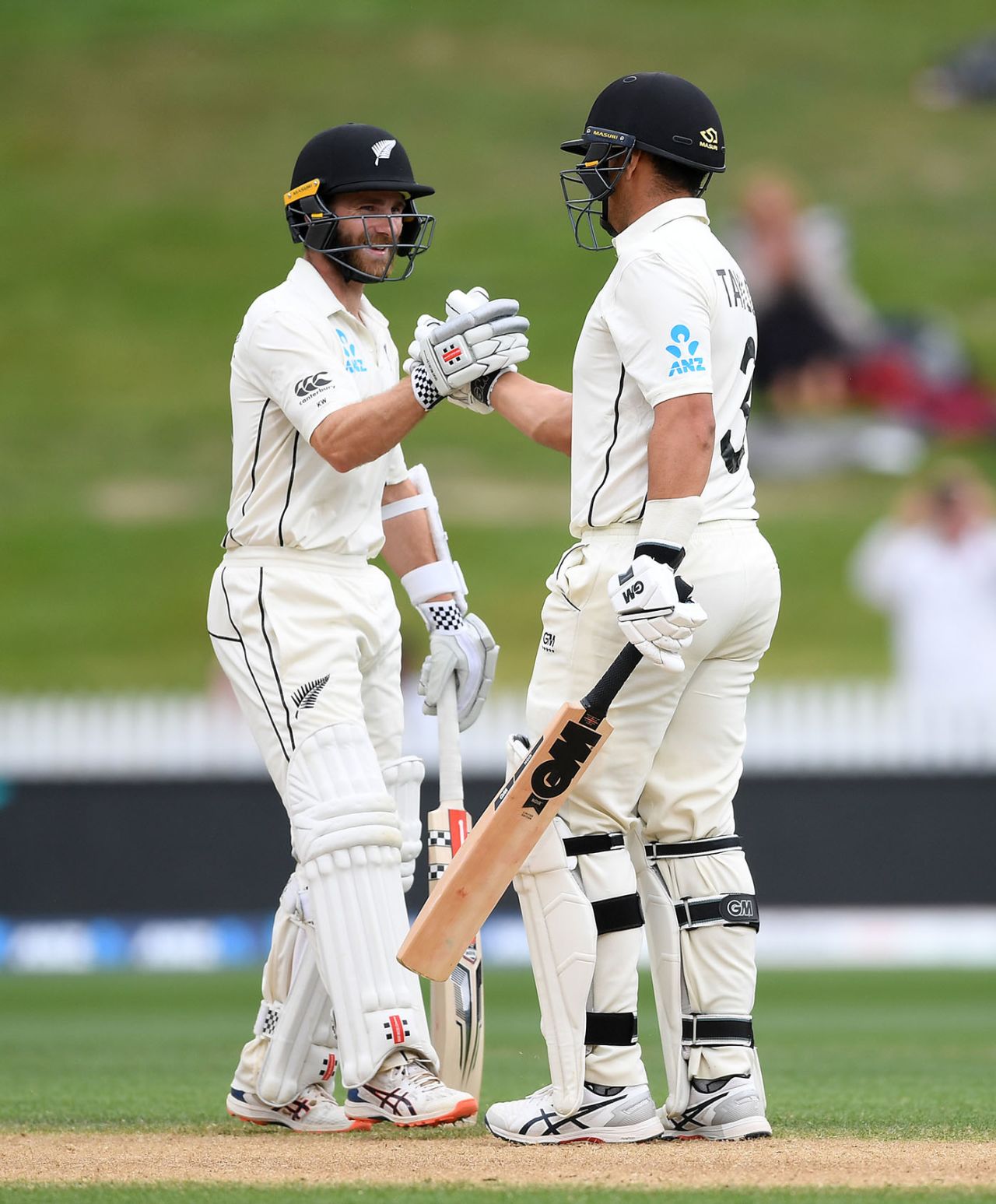 Kane Williamson and Ross Taylor both reached hundreds, New Zealand v England, 2nd Test, Hamilton, December 03, 2019