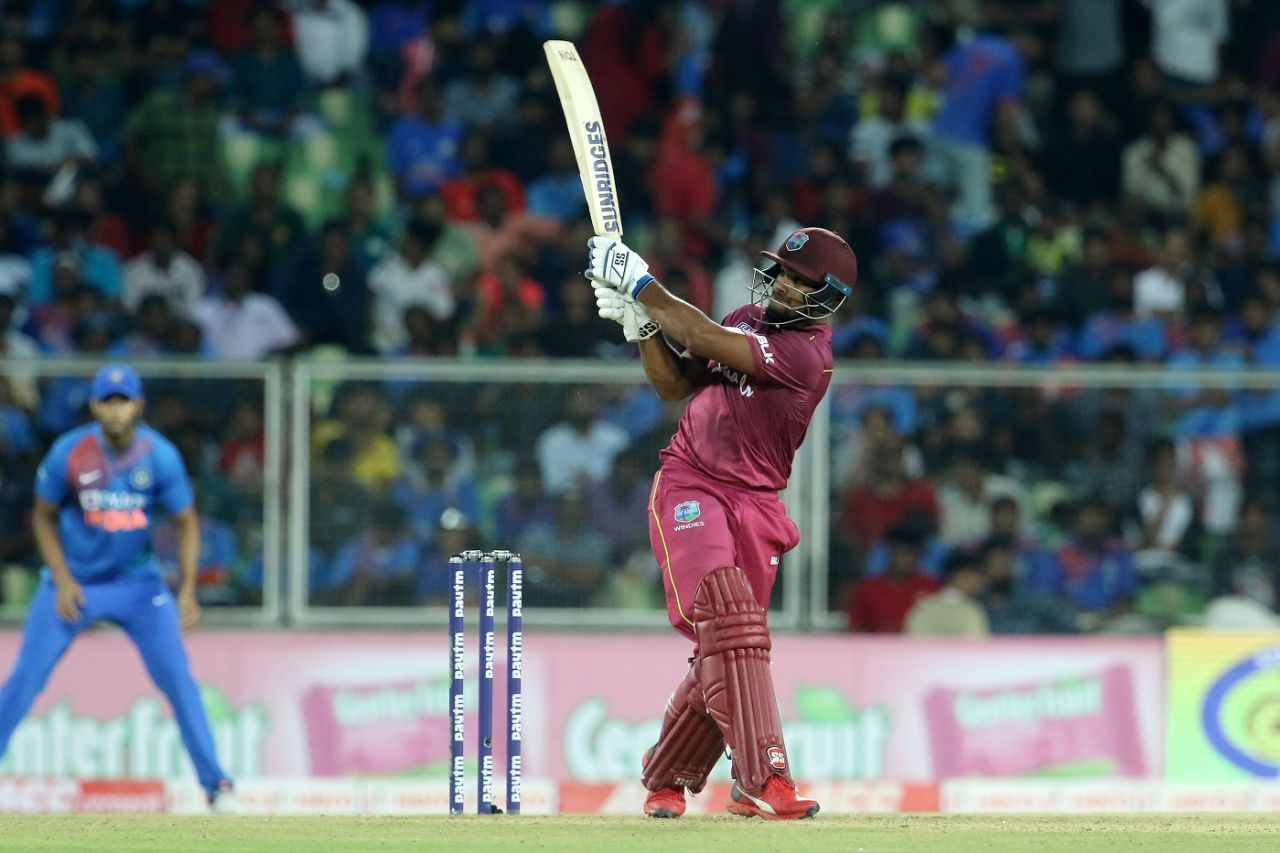 Nicholas Pooran is effective both sides of the wicket, India v West Indies, 2nd T20I, Thiruvananthapuram, December 8, 2019