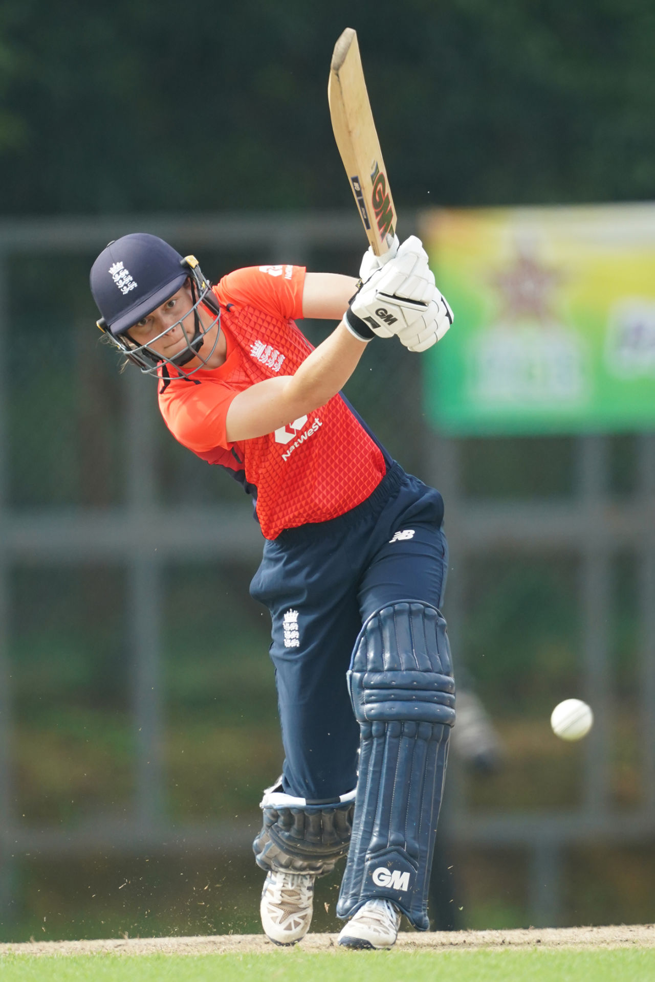 Amy Jones hits down the ground, Pakistan v England, 1st women's T20I, Kuala Lumpur, December 17, 2019