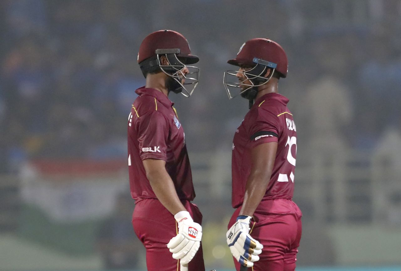 Shai Hope and Nicholas Pooran put on a threatening stand, India v West Indies, 2nd ODI, Visakhapatnam, December 18, 2019
