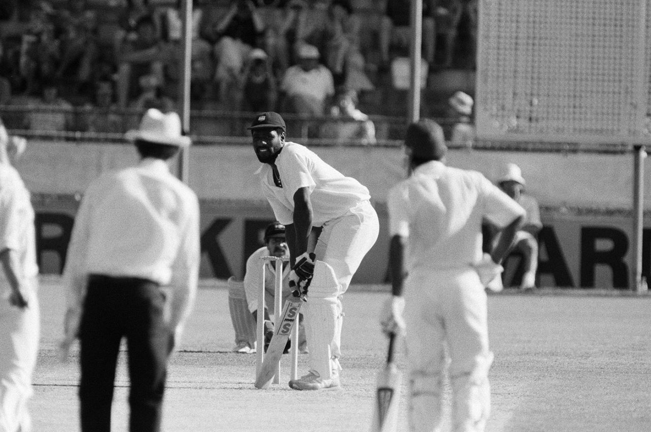 Viv Richards in his stance, Australia v West Indies, 1st Test, day two, Brisbane, December 2, 1979