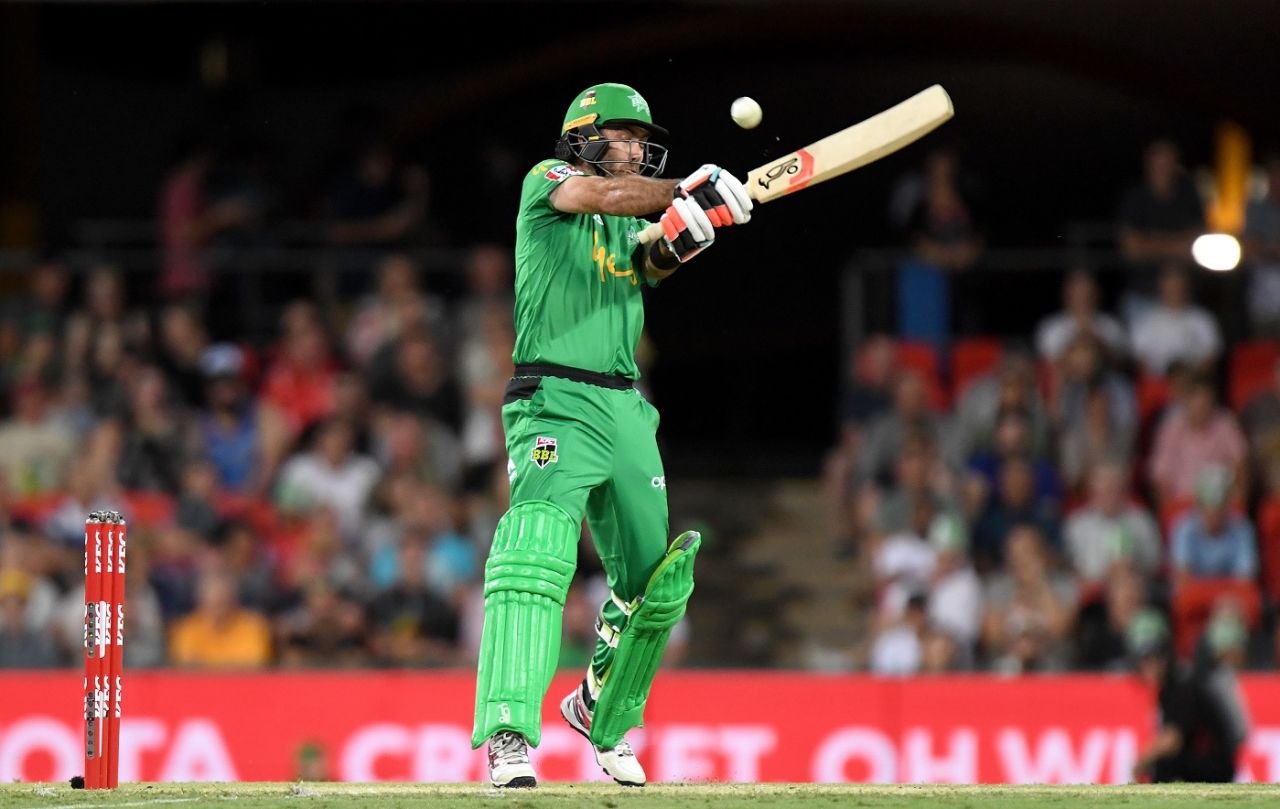 Glenn Maxwell is very good at playing some unbelievable shots, Melbourne Stars v Adelaide Strikers, Big Bash League, Carrara, December 27, 2019